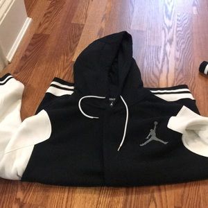 Michael Jordan button up sweatshirt